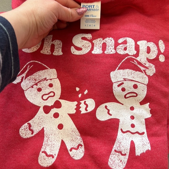 Christmas sweater size small and large Red Heather - Picture 2 of 4